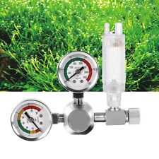 Aquarium CO2 Regulator Magnetic Solenoid Kit Check Valve Fish Tank Accessories