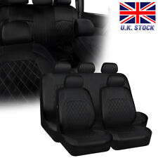 For BMW 3 Series E46 E90 E91 E92 Seat Covers Protectors 9PCS Full Set Washable