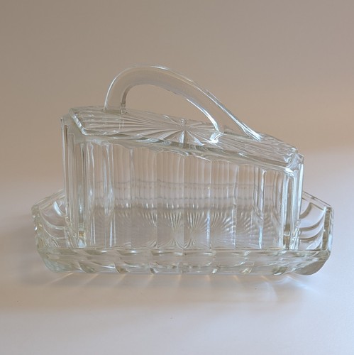 Vintage art deco pressed glass - vintage,