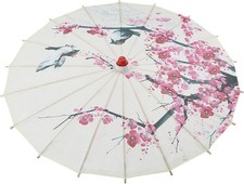 HAOHIZE Paper Parasol, Chinese Japanese umbrellas for Women Small Size... 