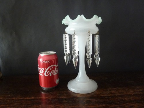 Antique victorian white glass - antique,