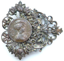 Antique Ornament Brass Belt Buckle (Y25-01)