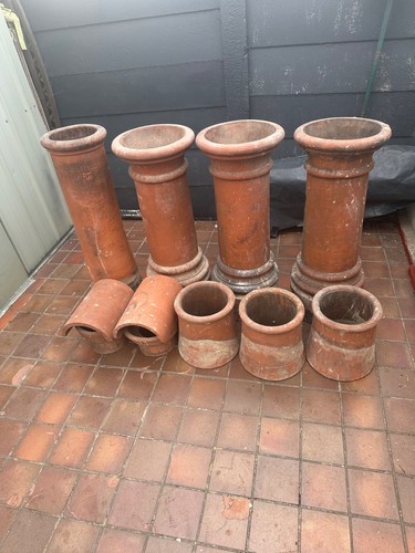 Old chimney clay - old,