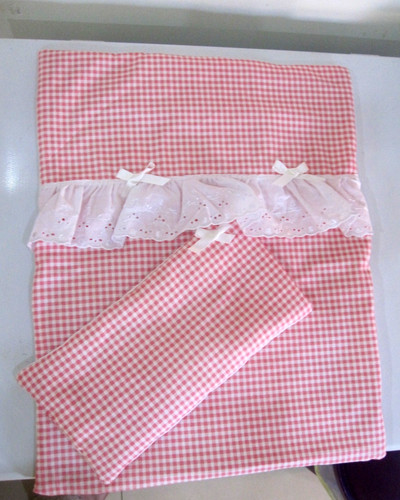 New pink gingham 100 uk - new, 100%