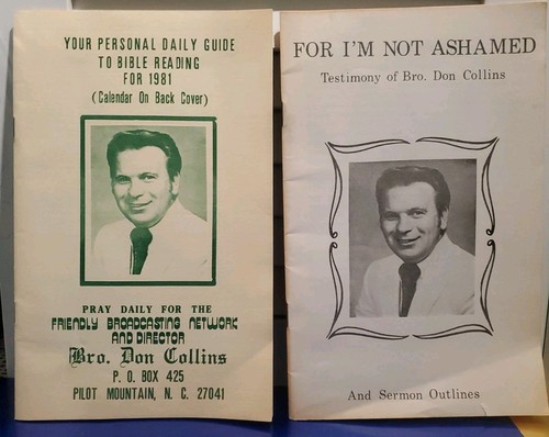 Vtg lot bro don collins - vtg,