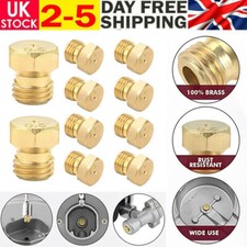 10PCS/Set M6 LPG Gas Jet Set Burner Nozzles Gas Hob LPG Conversion Kit Injectors
