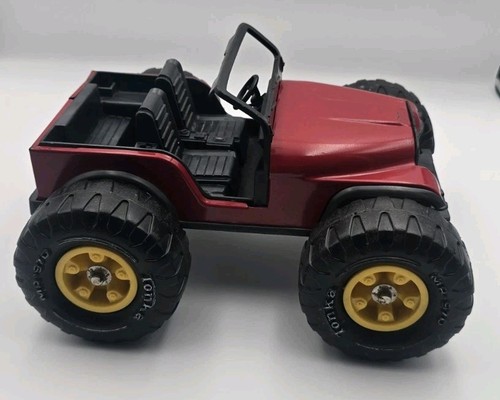 Vintage tonka jeep red - tonka,