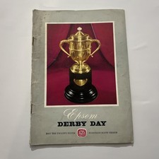 Epsom Derby 1963 Racecard Won