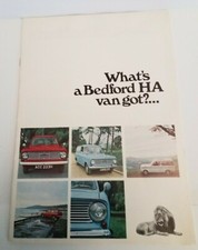 BEDFORD HA Van  Beagle & Roma