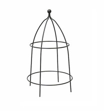 52cm Black Steel Herb Plant