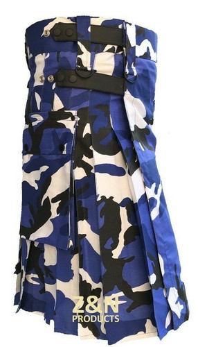 Camouflage leather straps men - camouflage,