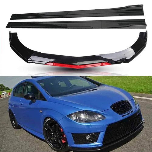 Front bumper spoiler lip - front,