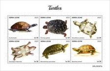 Turtles MNH Stamps 2023 Sierra