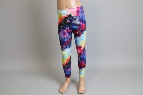 Girls galaxy leggings choice - girls, leggings,