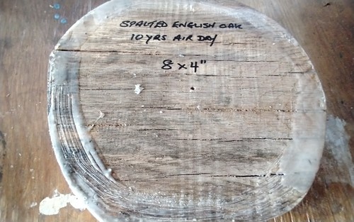 Spalted english oak years - oak,