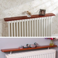 Oak Effec Radiator Shelf, No