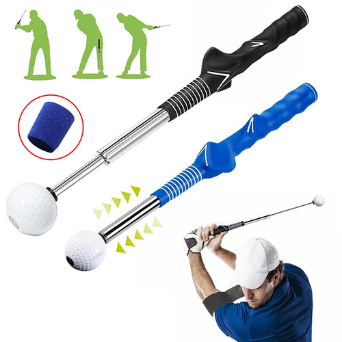 Retractable golf swing - retractable,