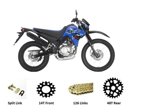 Yamaha xt125 gold heavy duty - yamaha,
