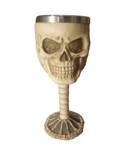 Gothic skull goblet - skull,