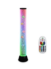 Sensory Colour Changing LED Fish Tube – Calming Bubble Lamp with Floating Fish