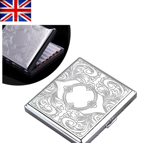 Luxury silver cigarette case - luxury,