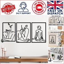 Stylish Metal Wall Art - 3pcs