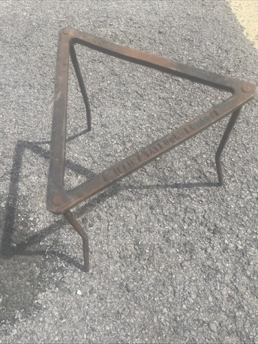 Vintage school lab tripod - lab, 8”