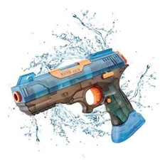 High-Capacity Electric Water Gun Pistol for Kids Powerful Water Blaster 6m Range