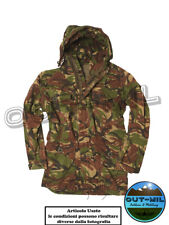 Parka mimetico DPM in cotone Usato originale militare Inglese