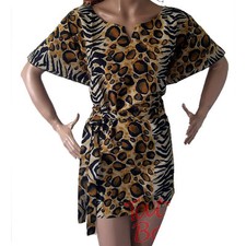 Animal Leopard Print Kaftan
