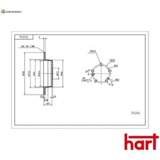 2x BRAKE DISCS 214 246 FOR MERCEDES-BENZ M102.990/991/992 2.5L M 102.910 1.8L