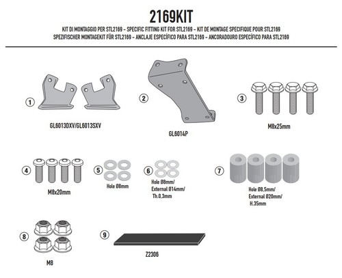 Givi 2169kit install - givi, to