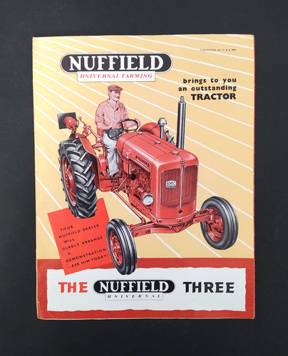 Vintage nuffield three - vintage,