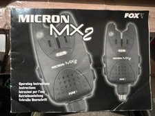 Fox Micron MX 2 Rod Alarm Booklet