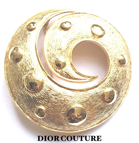 Dior gold etruscan - vintage, pin