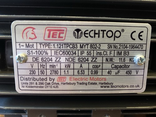 Tec 1kw single phase - tec,