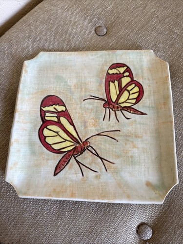 Vintage ceramic butterfly - ceramic, 9