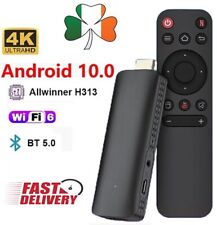 D6 Android 10.0 Smart TV Stick 1GB+8GB 4K HDR Wifi6 Media Player Set Top Box BT5