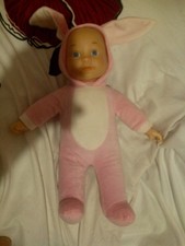 UNEEDA Soft Doll In Pink Bunny