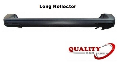 Rear bumper black textured - bumper,