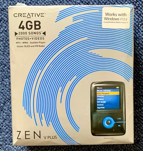 Creative zen plus - zen, v