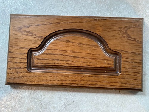 Dark oak arched - kitchen, mfi