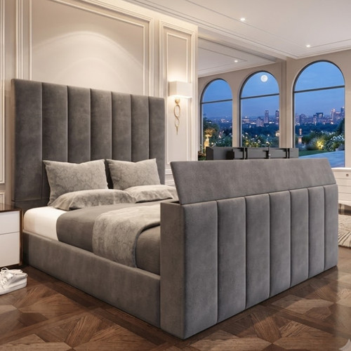 New panel lined bed - panel,