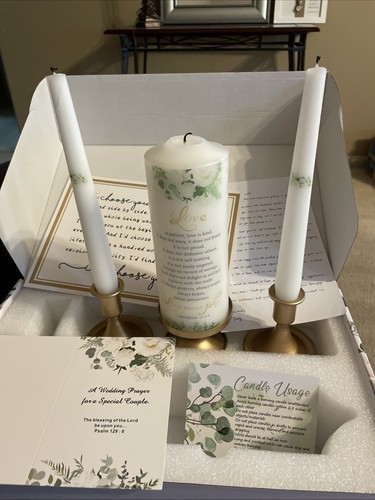 Unity wedding candles set 3 - set,