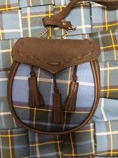 Laxey Manx Tartan Sporran