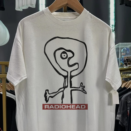 90s radiohead classic shirt - 90s,