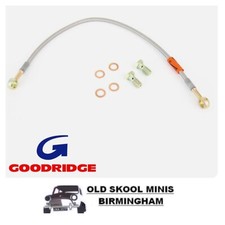 CLASSIC MINI BRAIDED ONE PIECE LONG CLUTCH HOSE VERTO PRE GOODRIDGE COOPER 1E2