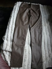 Chocolate Faux Leather