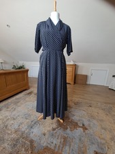 Vintage Wrap Dress By Jaegar England