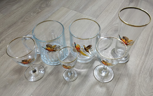 Pheasant design drinking - “pheasant”,
